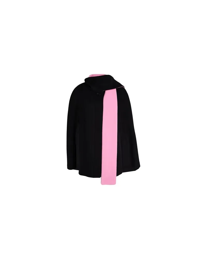 MSGM JACKEN & MÄNTEL - Capesauf YOOX.COM Schwarz