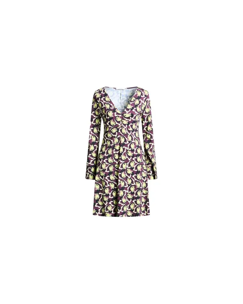 Maliparmi KLEIDER - Mini-Kleiderauf YOOX.COM Pflaume