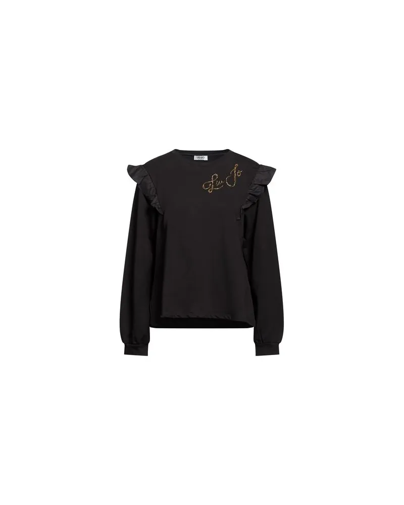 Liu Jo TOPS - Sweatshirtsauf YOOX.COM Schwarz