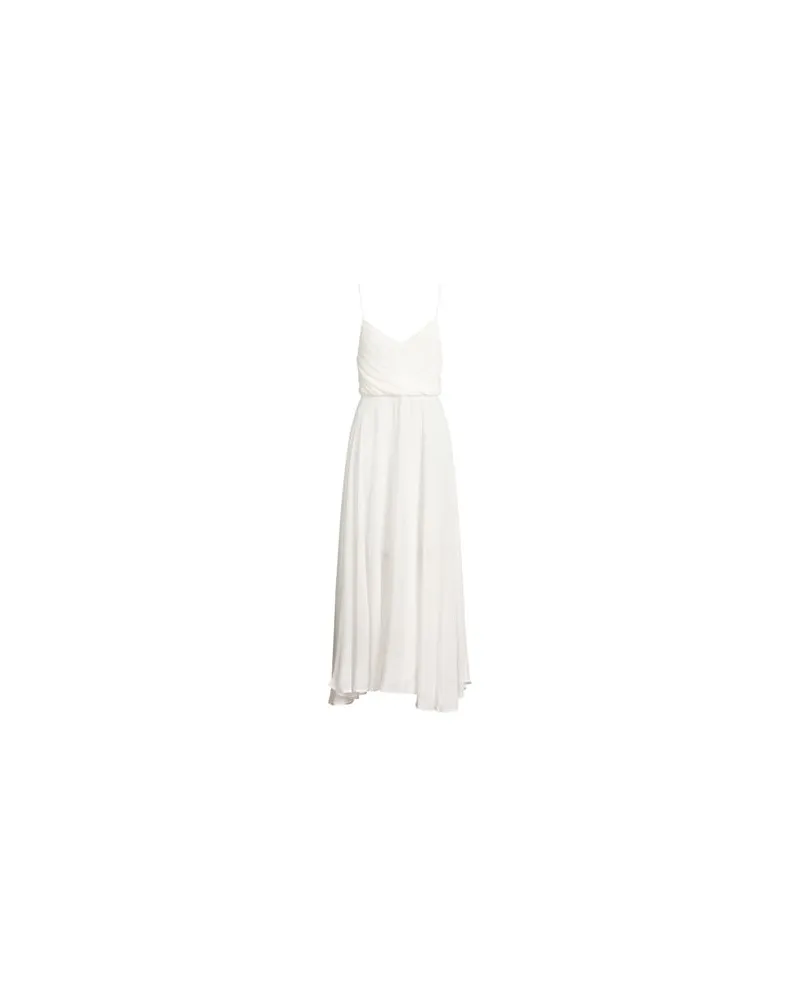 MARELLA KLEIDER - Maxi-Kleiderauf YOOX.COM Weiß