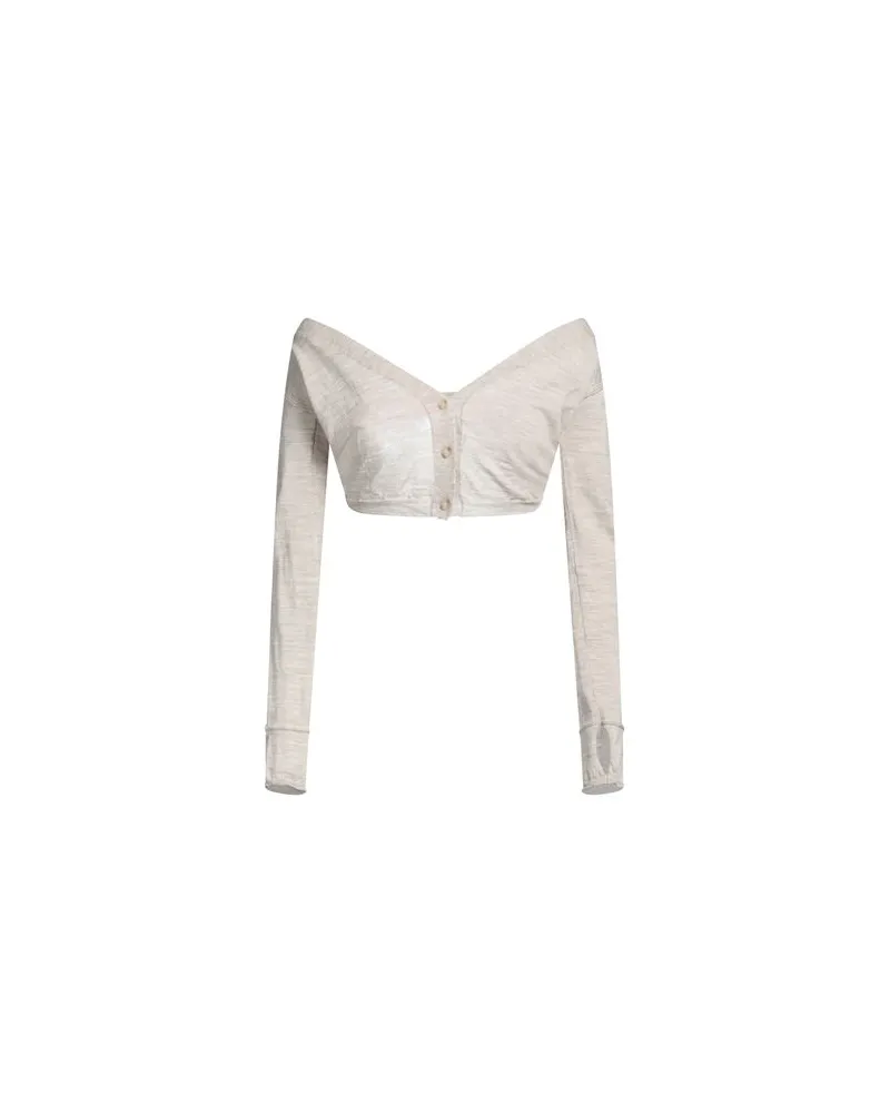 Jacquemus STRICKWAREN - Wickelpulloverauf YOOX.COM Beige