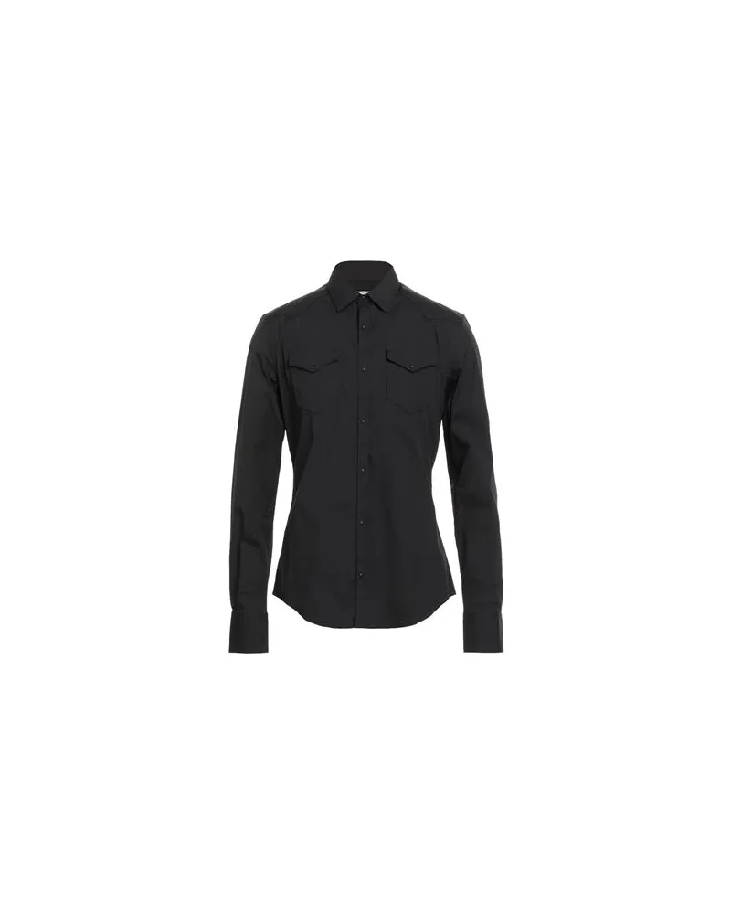Aglini TOPS - Hemdenauf YOOX.COM Schwarz