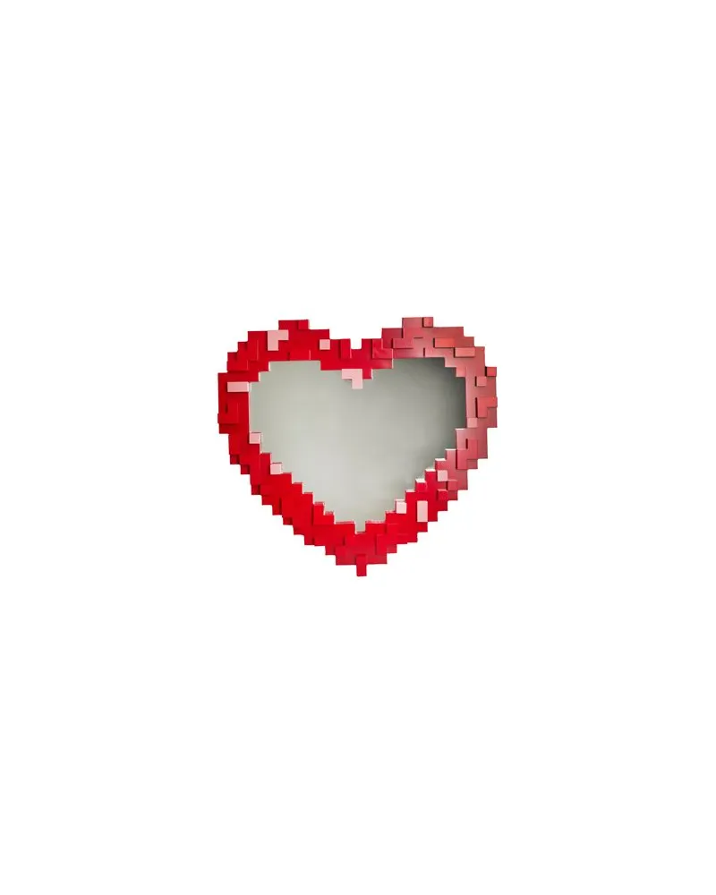 Seletti PIXEL MIRROR - MÖBEL - Spiegelauf YOOX.COM Rot