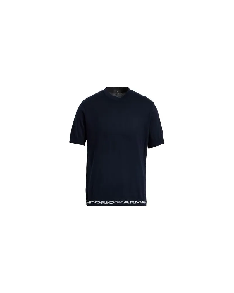 Emporio Armani STRICKWAREN - Pulloverauf YOOX.COM Nachtblau