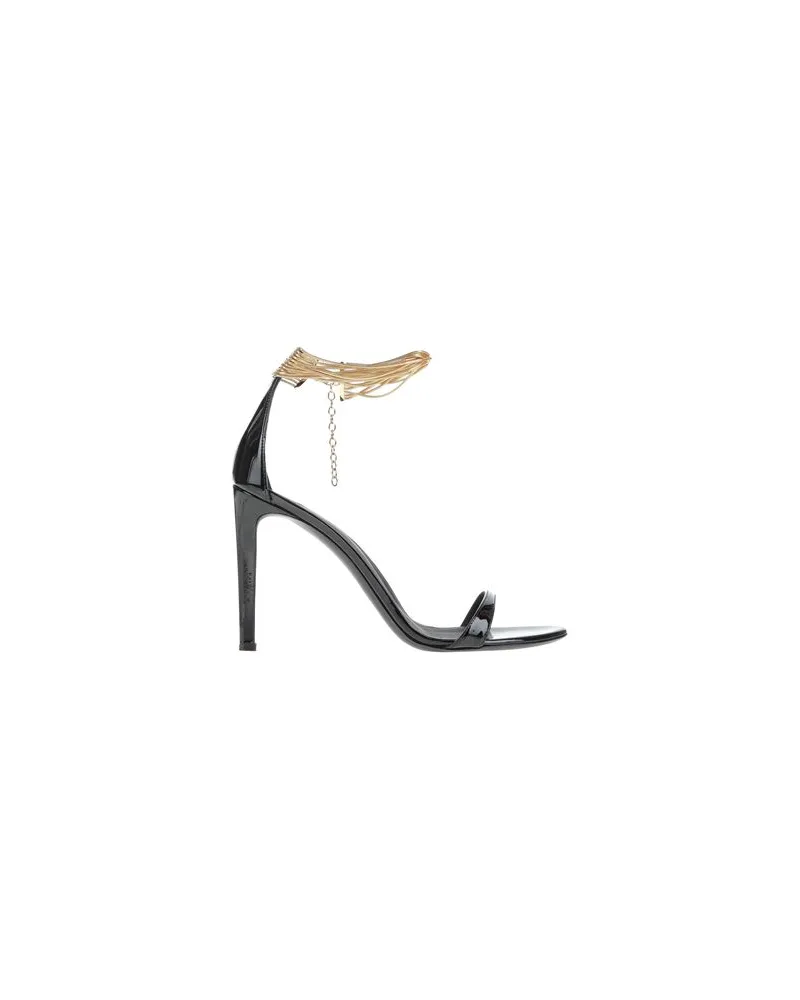 Giuseppe Zanotti SCHUHE - Sandalenauf YOOX.COM Schwarz