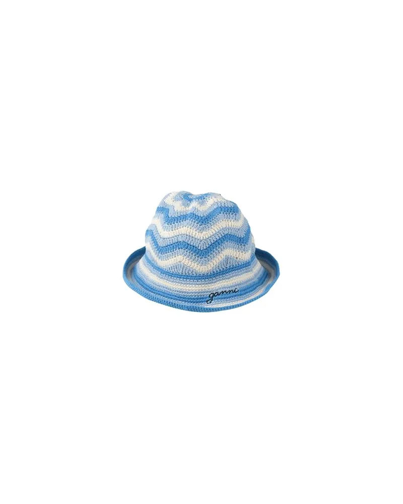 Ganni ACCESSOIRES - Mützen & Hüteauf YOOX.COM Azurblau