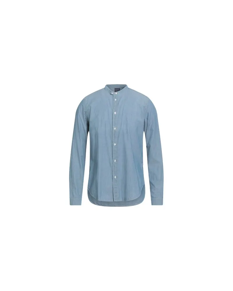 Boglioli TOPS - Jeanshemdenauf YOOX.COM Blau