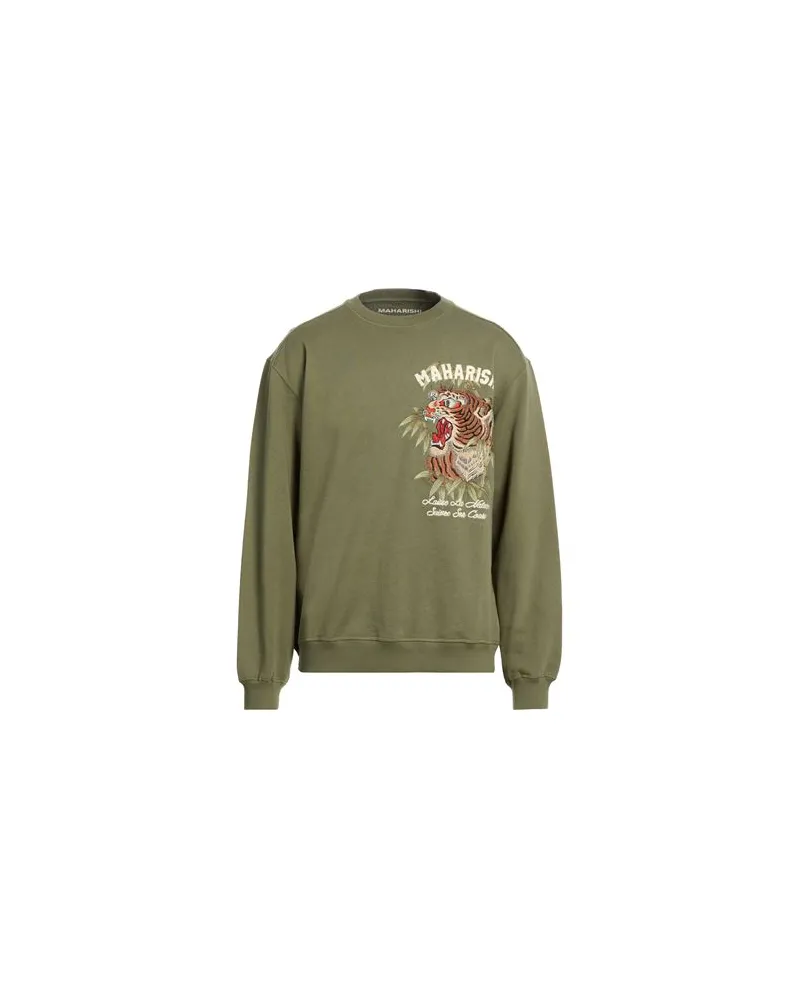 maharishi TOPS - Sweatshirtsauf YOOX.COM Militärgrün