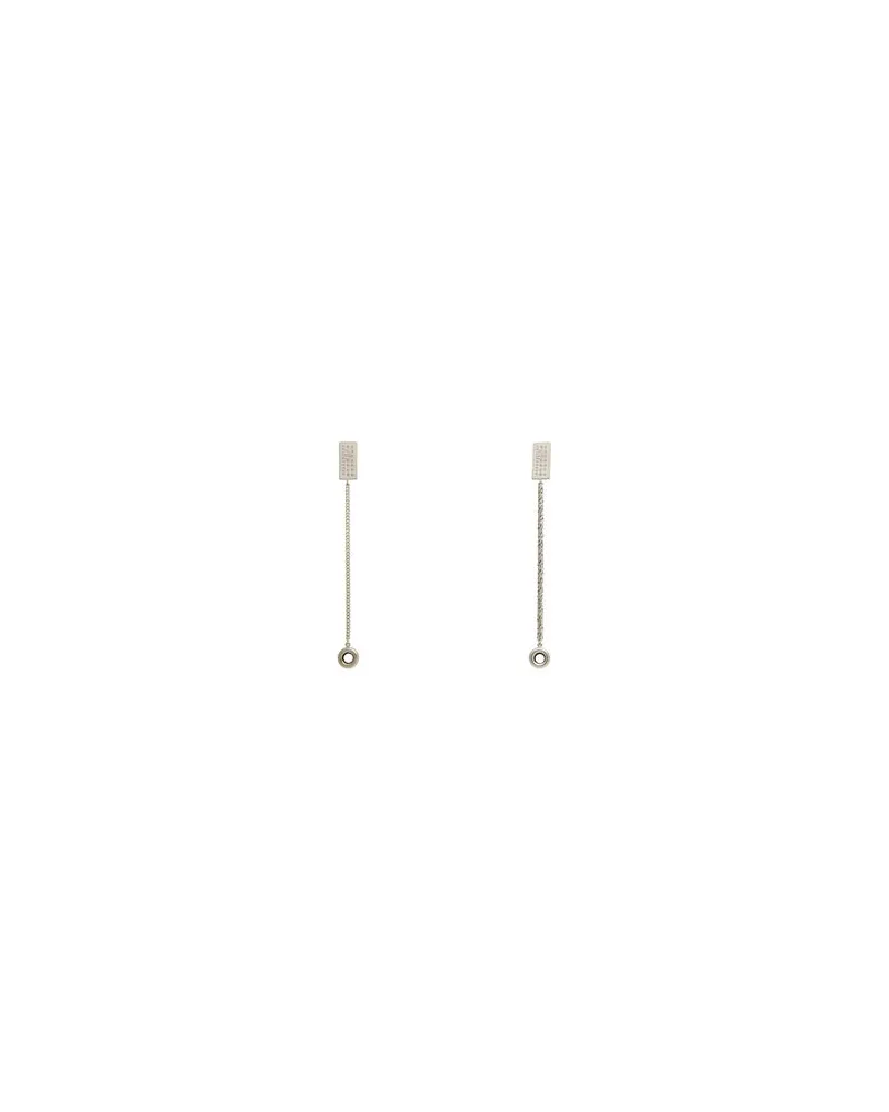 Maison Margiela SCHMUCK und UHREN - Ohrringeauf YOOX.COM Silber