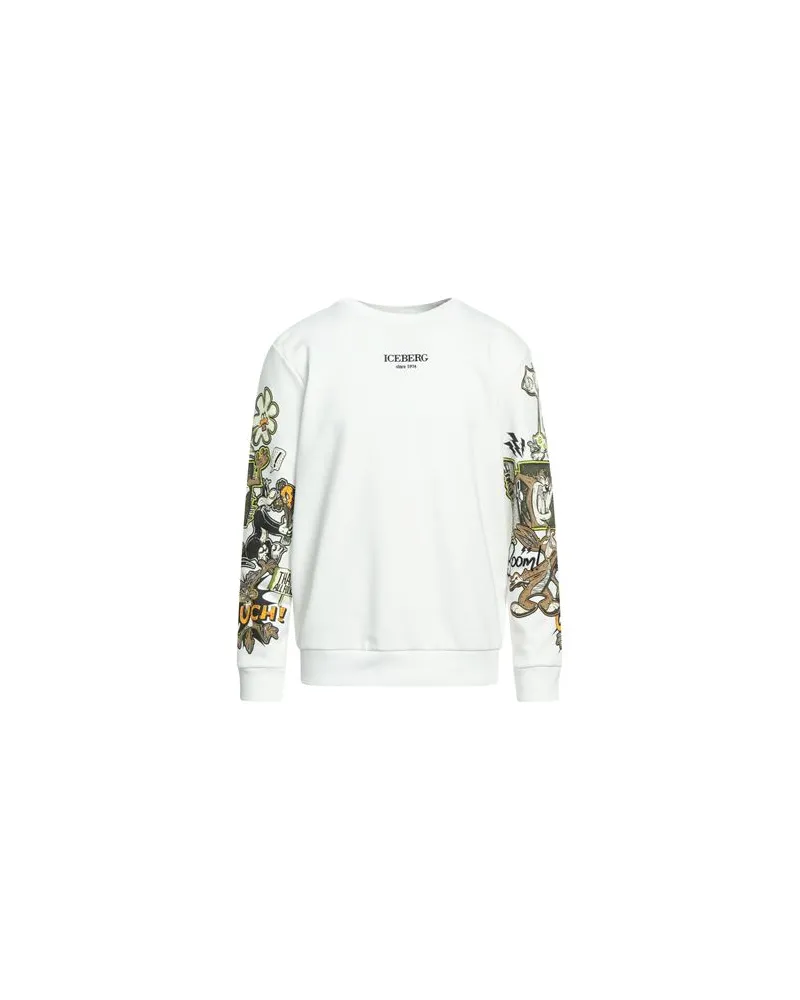 Iceberg TOPS - Sweatshirtsauf YOOX.COM Weiß