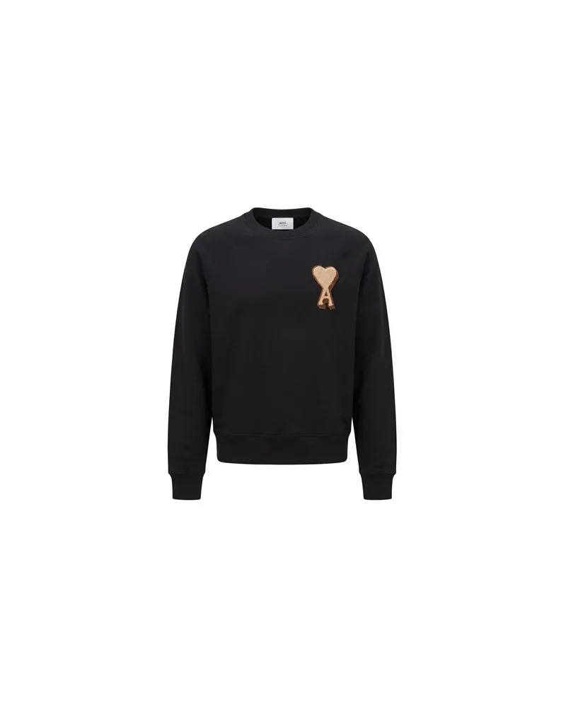AMI Paris TOPS - Sweatshirtsauf YOOX.COM Schwarz