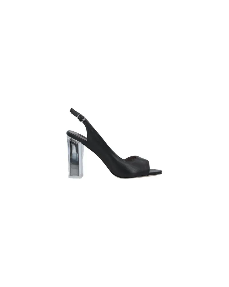 Luciano Barachini SCHUHE - Sandalenauf YOOX.COM Schwarz