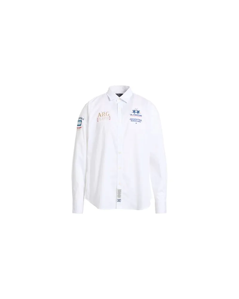 La Martina TOPS - Hemdenauf YOOX.COM Weiß