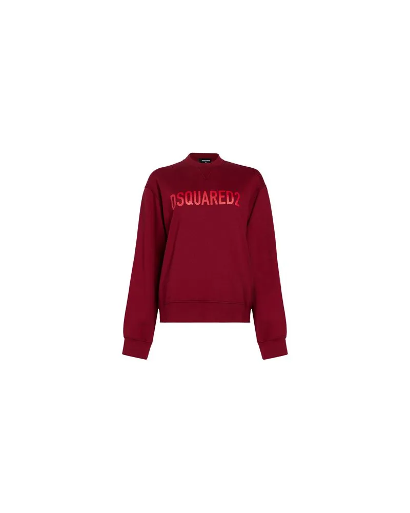 Dsquared2 TOPS - Sweatshirtsauf YOOX.COM Bordeaux