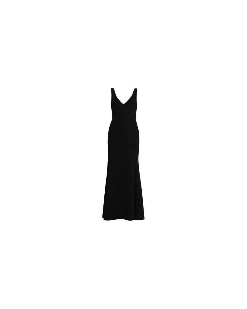 Clips KLEIDER - Maxi-Kleiderauf YOOX.COM Schwarz