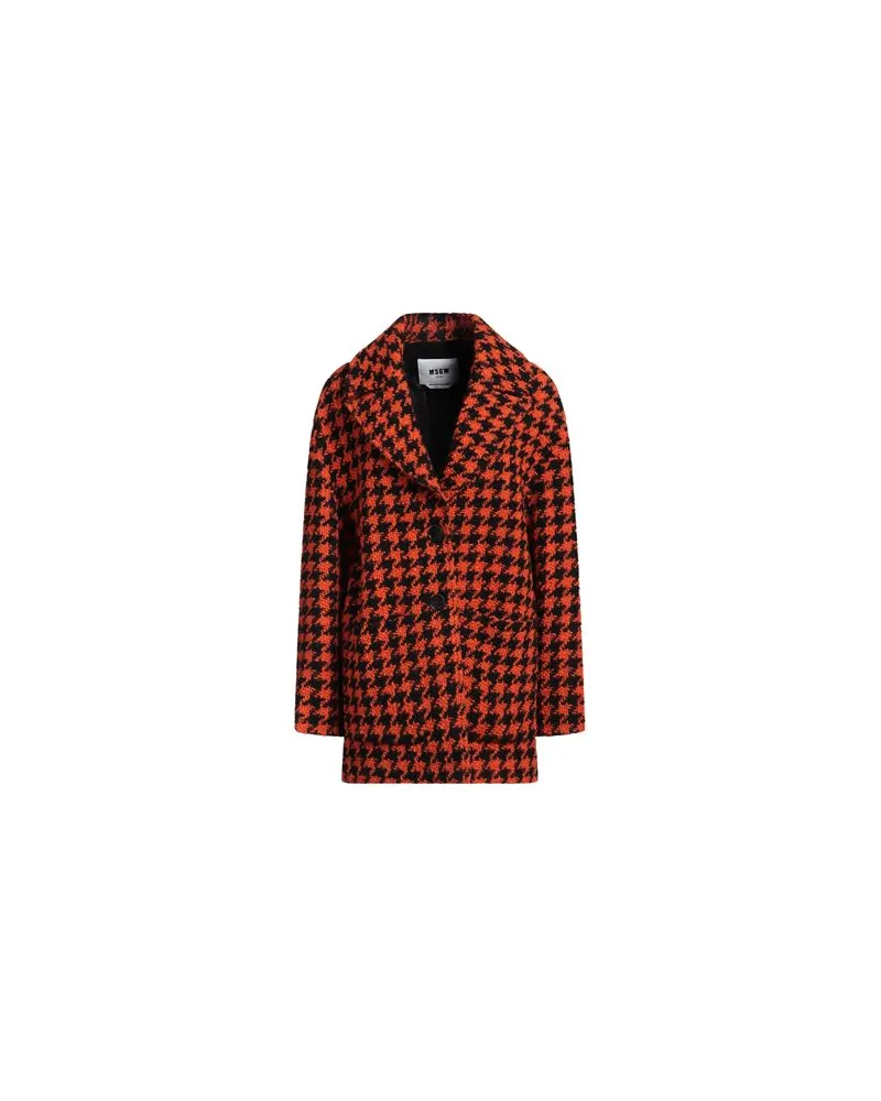 MSGM JACKEN & MÄNTEL - Mäntelauf YOOX.COM Orange