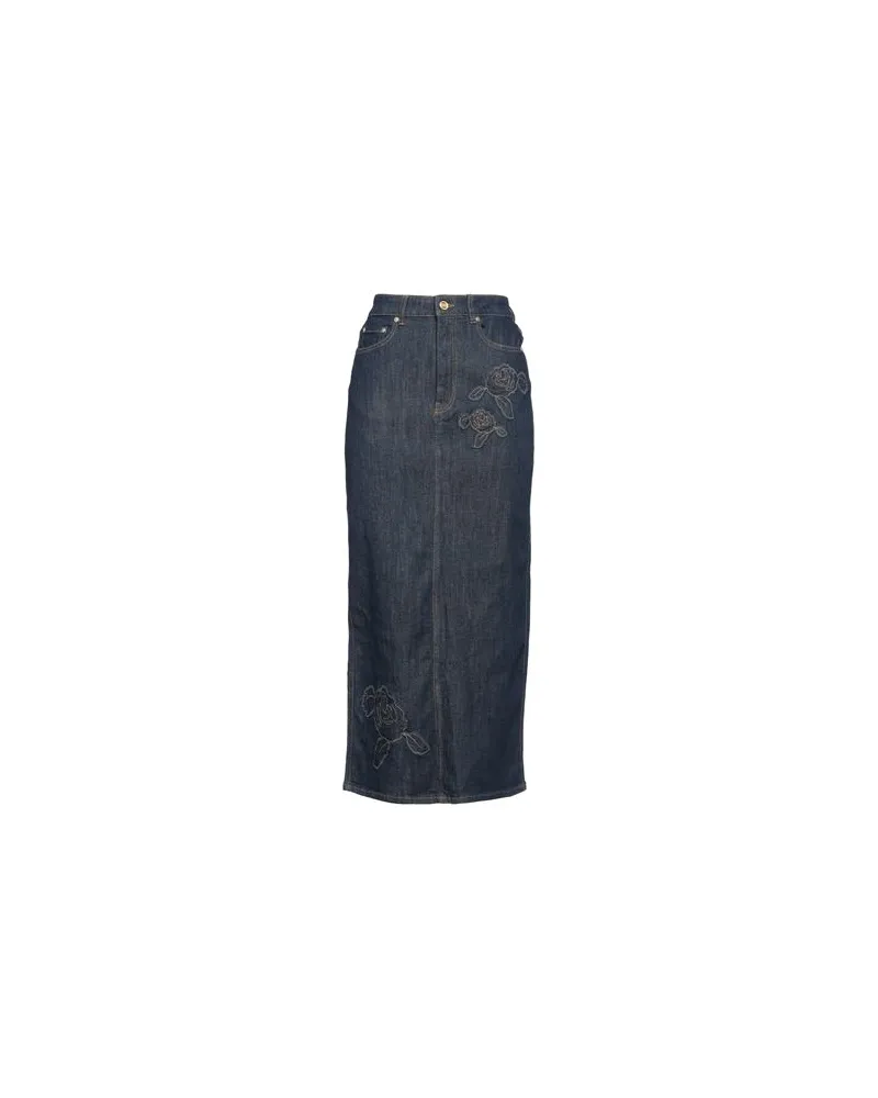 Ganni HOSEN & RÖCKE - Jeansröckeauf YOOX.COM Blau