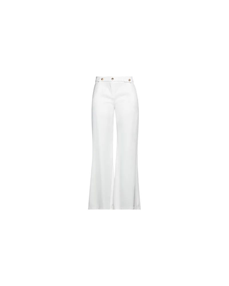 Silvian Heach HOSEN & RÖCKE - Hosenauf YOOX.COM Weiß