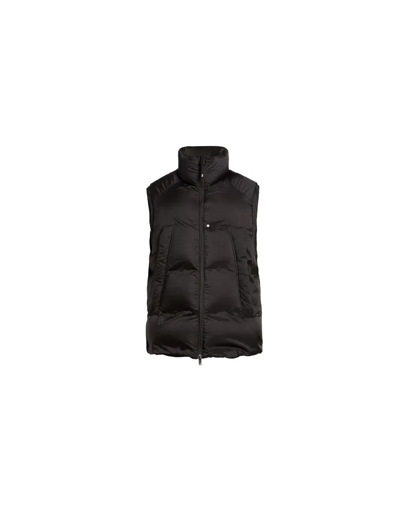 Y-3 JACKEN & MÄNTEL - Westenauf YOOX.COM Schwarz