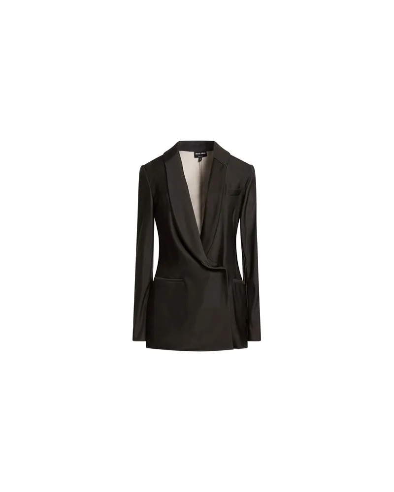 Giorgio Armani ANZÜGE und CO-ORDS - Blazersauf YOOX.COM Dunkelbraun