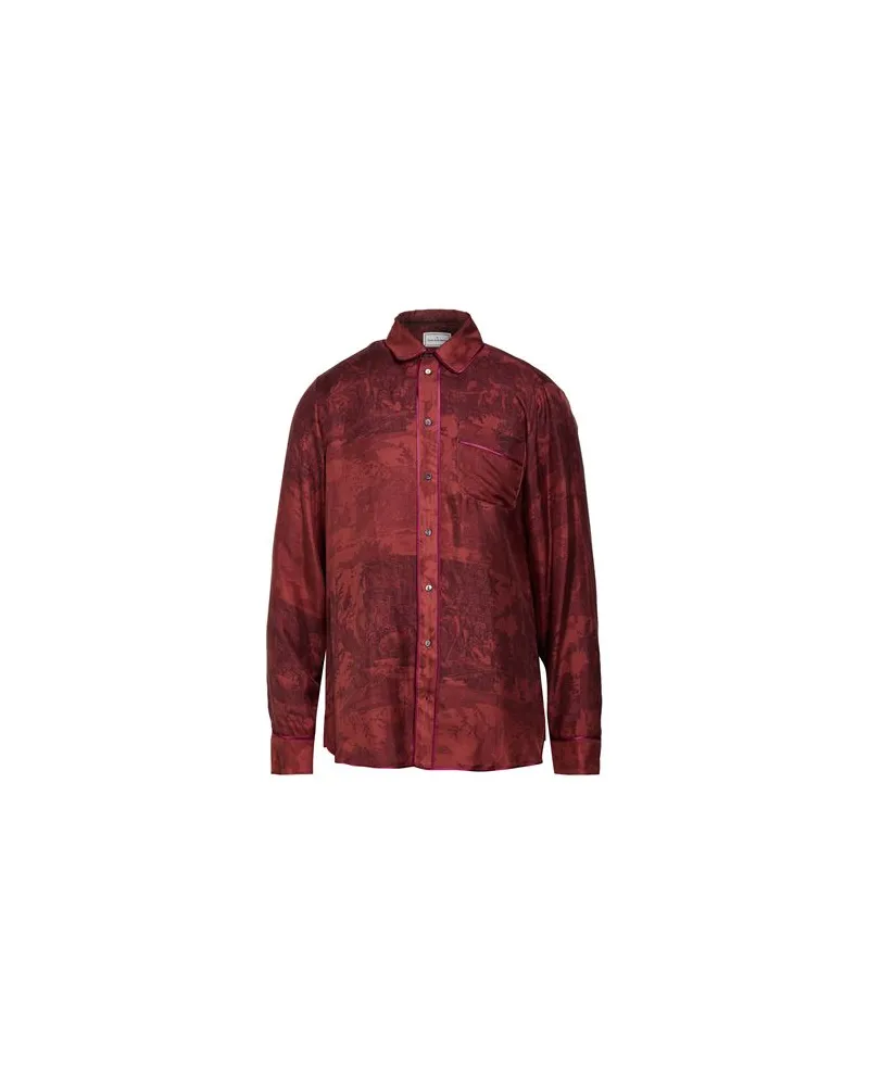 Pierre-Louis Mascia TOPS - Hemdenauf YOOX.COM Ziegelrot