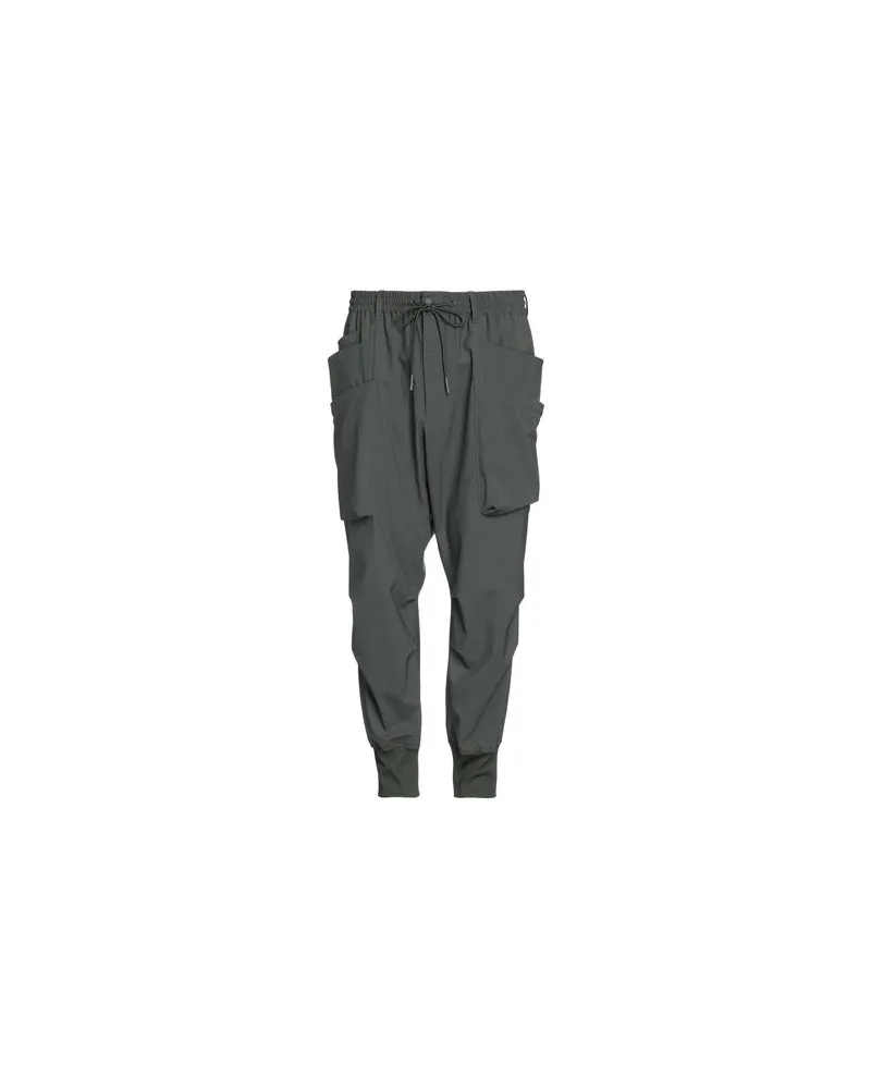 Y-3 HOSEN & RÖCKE - Hosenauf YOOX.COM Dunkelgrün