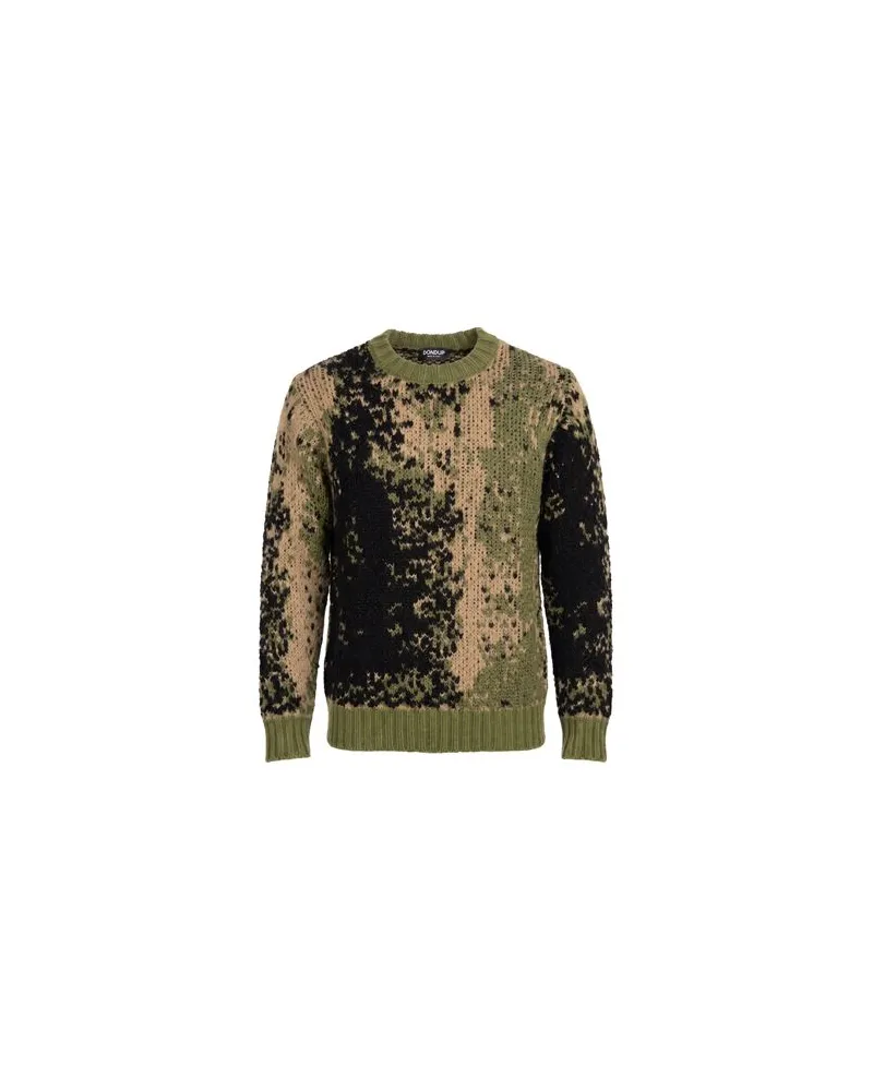 Dondup STRICKWAREN - Pulloverauf YOOX.COM Militärgrün