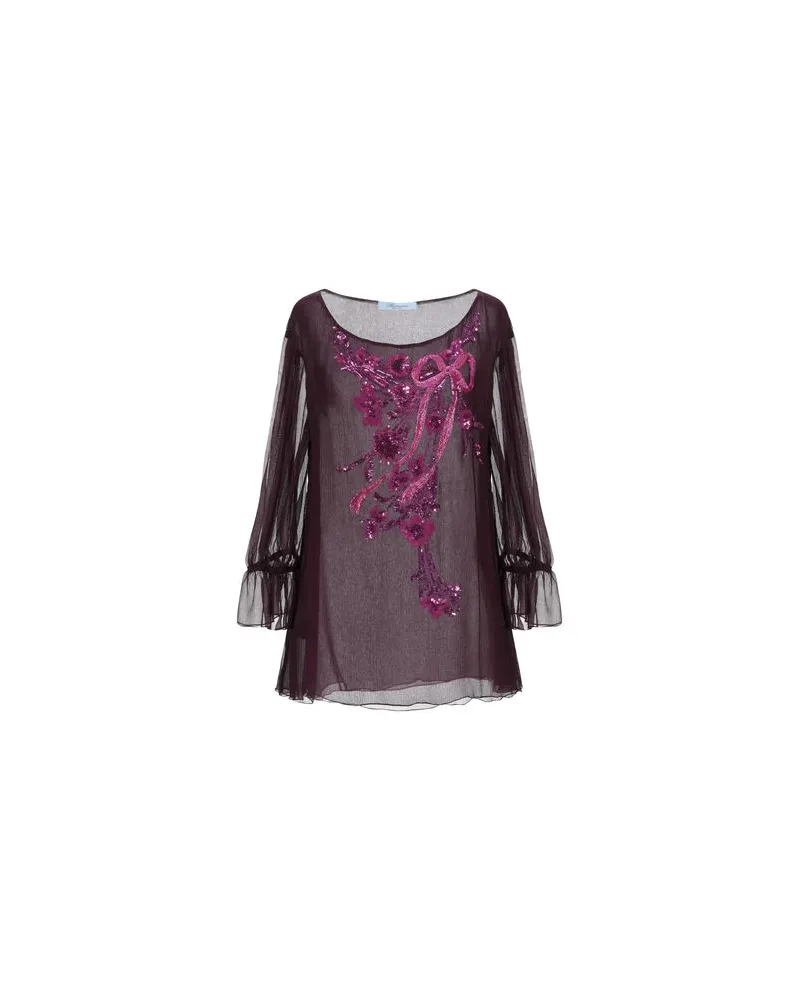 Blumarine TOPS - Topsauf YOOX.COM Pflaume