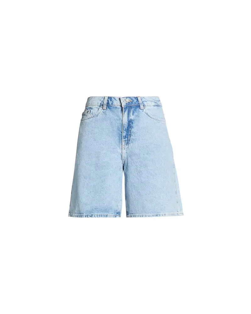 Karl Lagerfeld HOSEN & RÖCKE - Jeansshortsauf YOOX.COM Blau