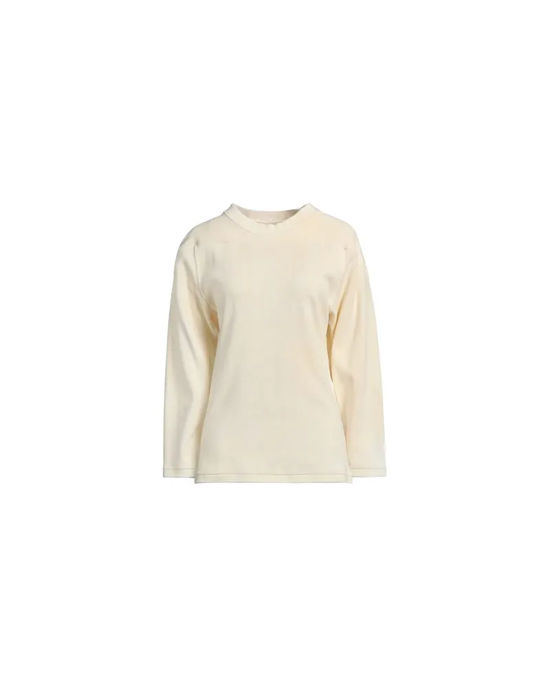 Maison Margiela TOPS - Sweatshirtsauf YOOX.COM Cremeweiß