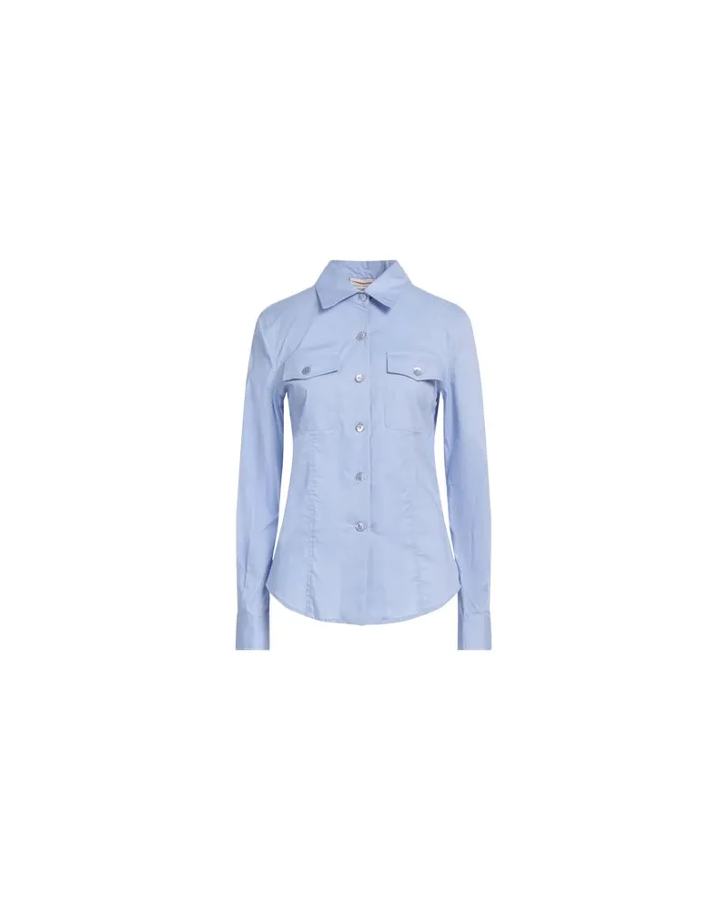 Semicouture TOPS - Hemdenauf YOOX.COM Hellblau