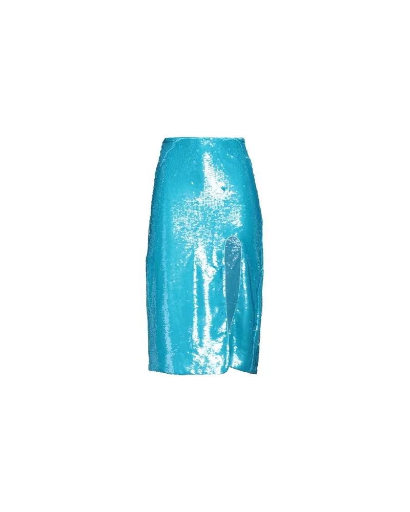 Ganni HOSEN & RÖCKE - Midi-Röckeauf YOOX.COM Azurblau