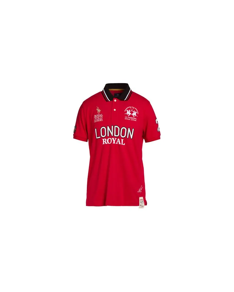 La Martina TOPS - Poloshirtsauf YOOX.COM Rot