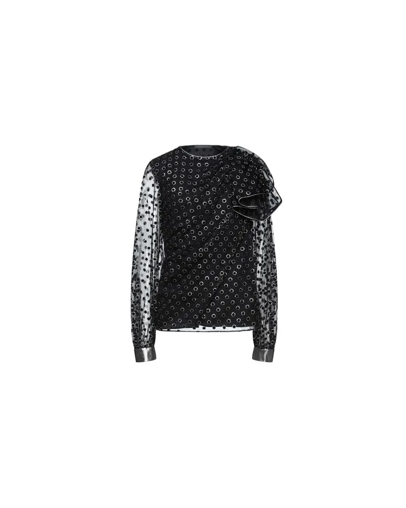 Alberta Ferretti TOPS - Hemdenauf YOOX.COM Schwarz