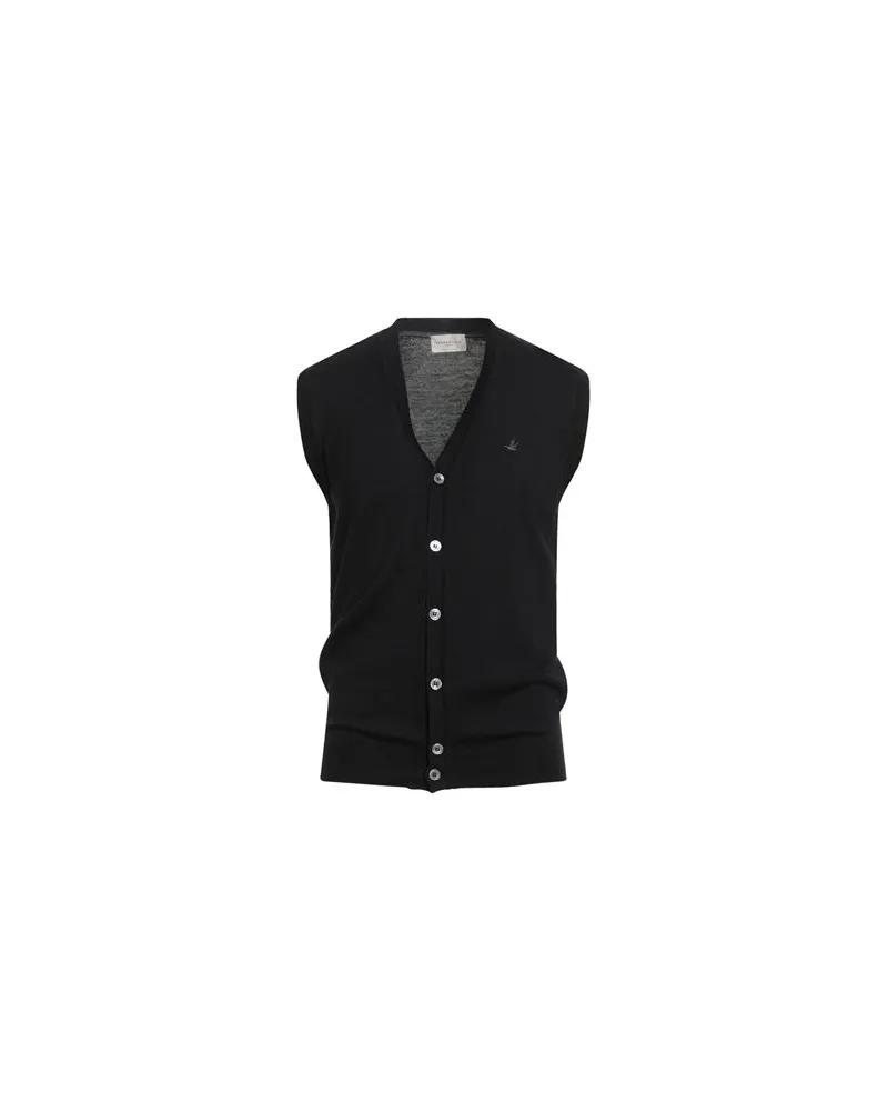 Brooksfield STRICKWAREN - Strickjackenauf YOOX.COM Schwarz
