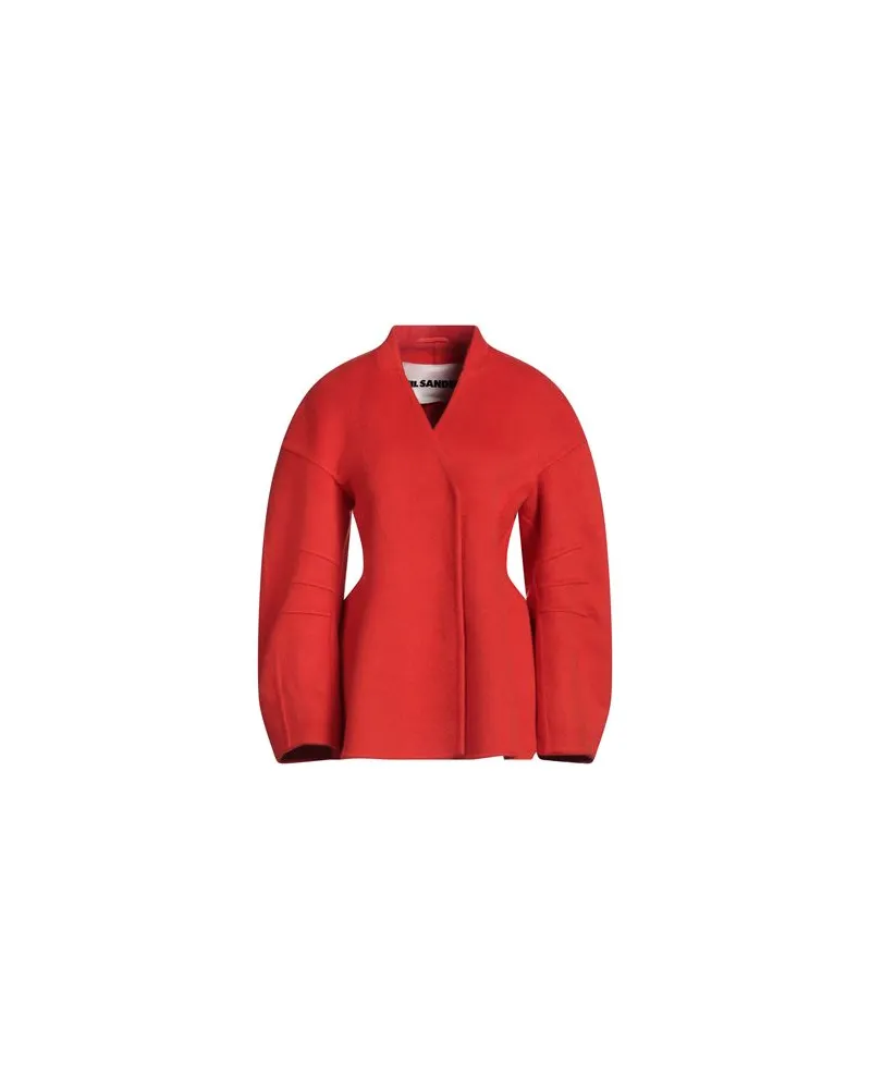 Jil Sander JACKEN & MÄNTEL - Mäntelauf YOOX.COM Rot