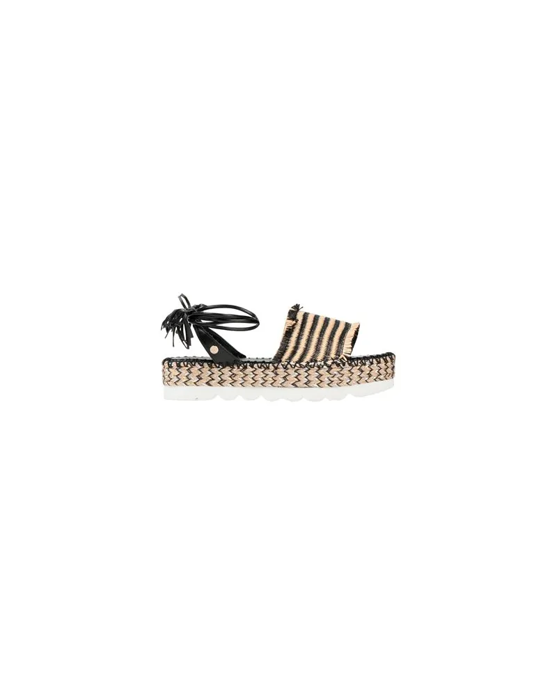 Manila Grace SCHUHE - Espadrillesauf YOOX.COM Schwarz