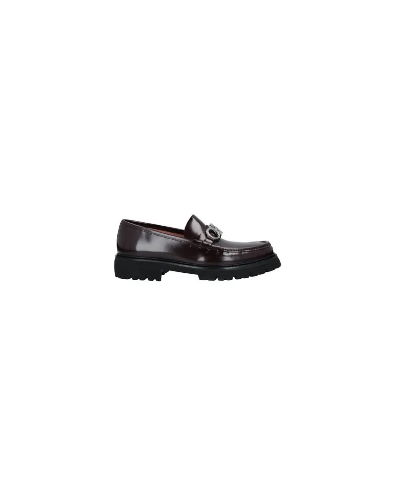 Ferragamo SCHUHE - Mokassinsauf YOOX.COM Bordeaux