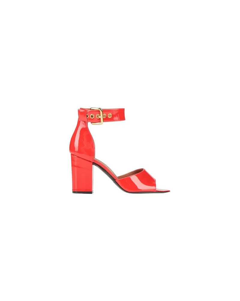 Via Roma 15 SCHUHE - Sandalenauf YOOX.COM Tomatenrot