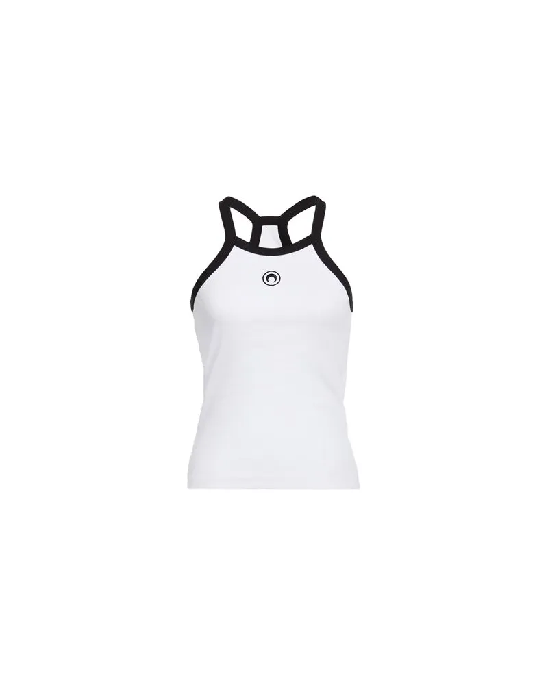 Marine Serre TOPS - Tank Topsauf YOOX.COM Weiß