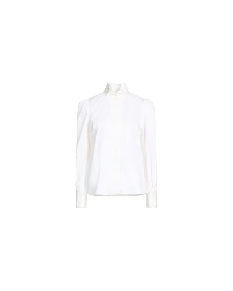 Elisabetta Franchi TOPS - Hemdenauf YOOX.COM Weiß