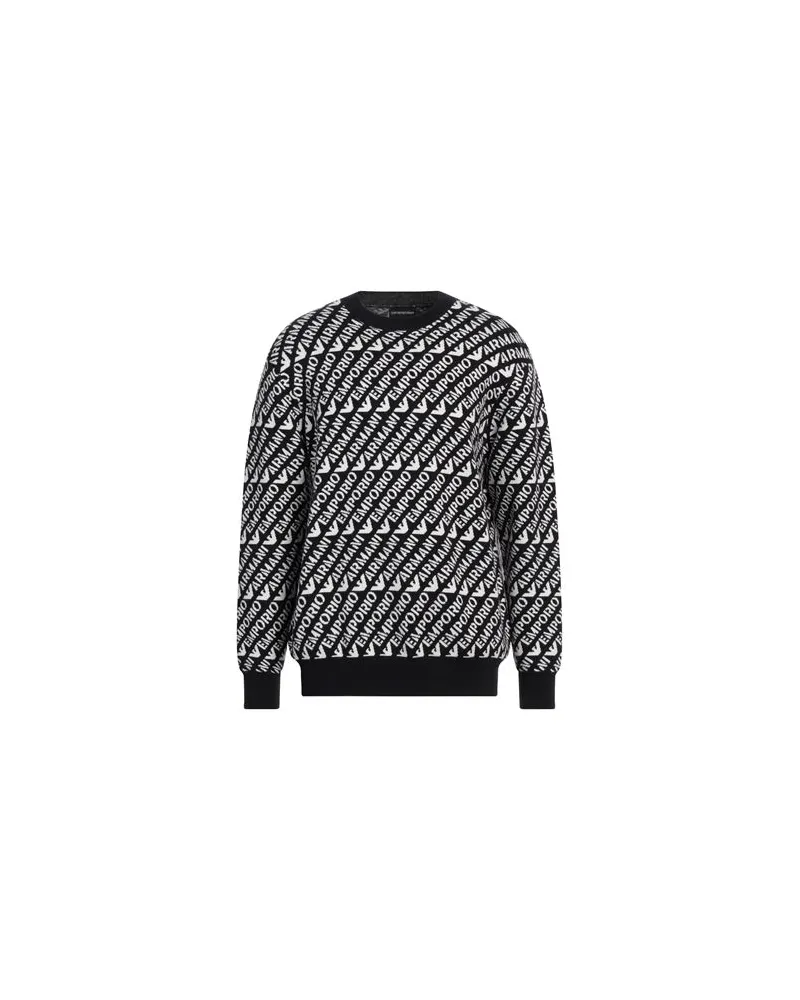 Emporio Armani STRICKWAREN - Pulloverauf YOOX.COM Schwarz