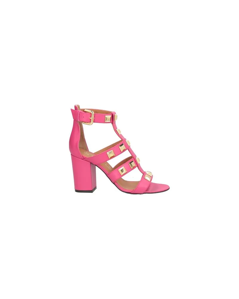 Via Roma 15 SCHUHE - Sandalenauf YOOX.COM Fuchsia