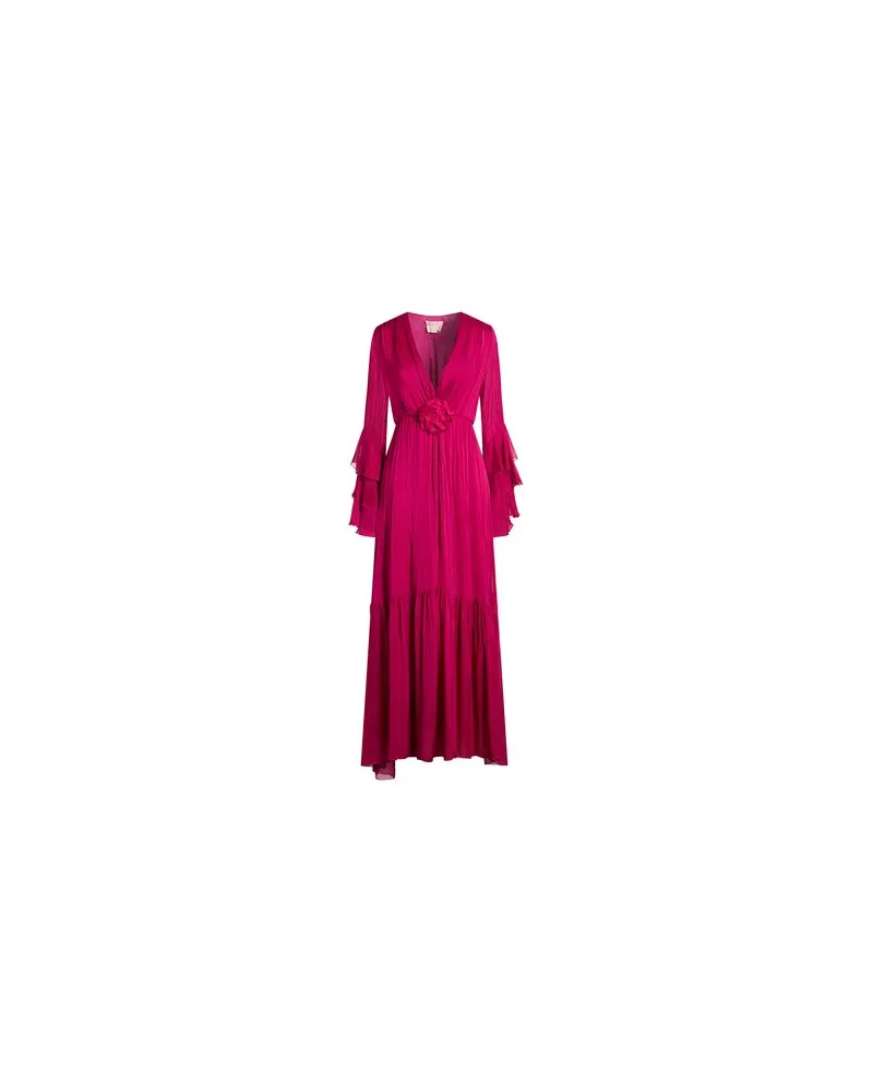 Kaos KLEIDER - Maxi-Kleiderauf YOOX.COM Fuchsia