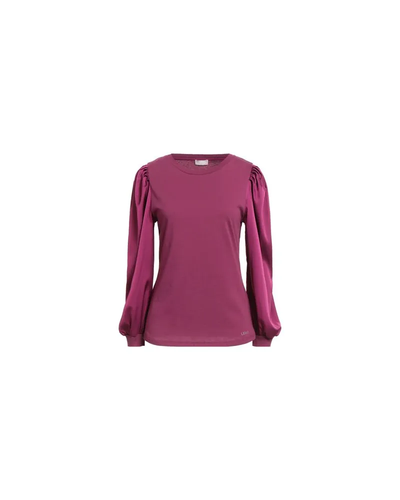 Liu Jo TOPS - T-shirtsauf YOOX.COM Pflaume