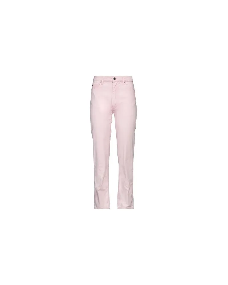 AMI Paris HOSEN & RÖCKE - Jeanshosenauf YOOX.COM Hellrosa