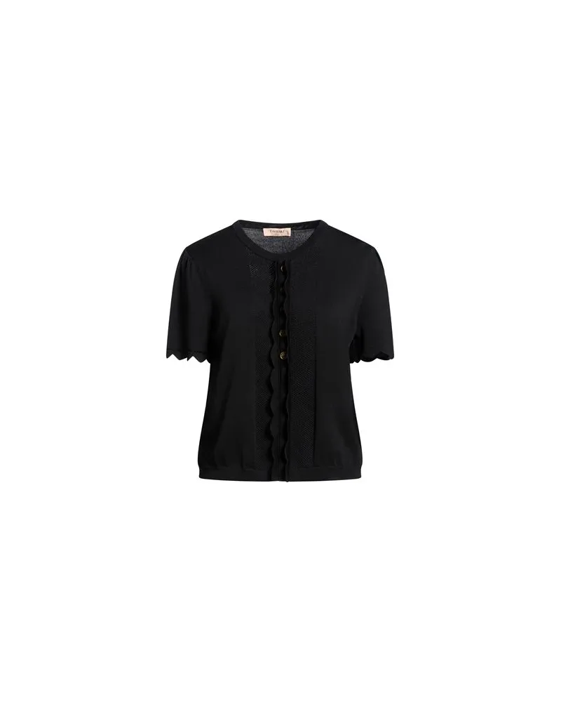 Twin-Set STRICKWAREN - Pulloverauf YOOX.COM Schwarz