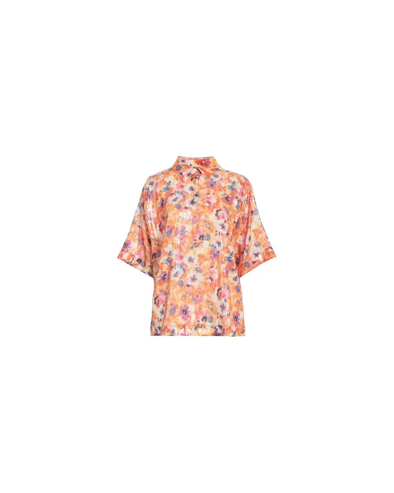 MSGM TOPS - Hemdenauf YOOX.COM Orange