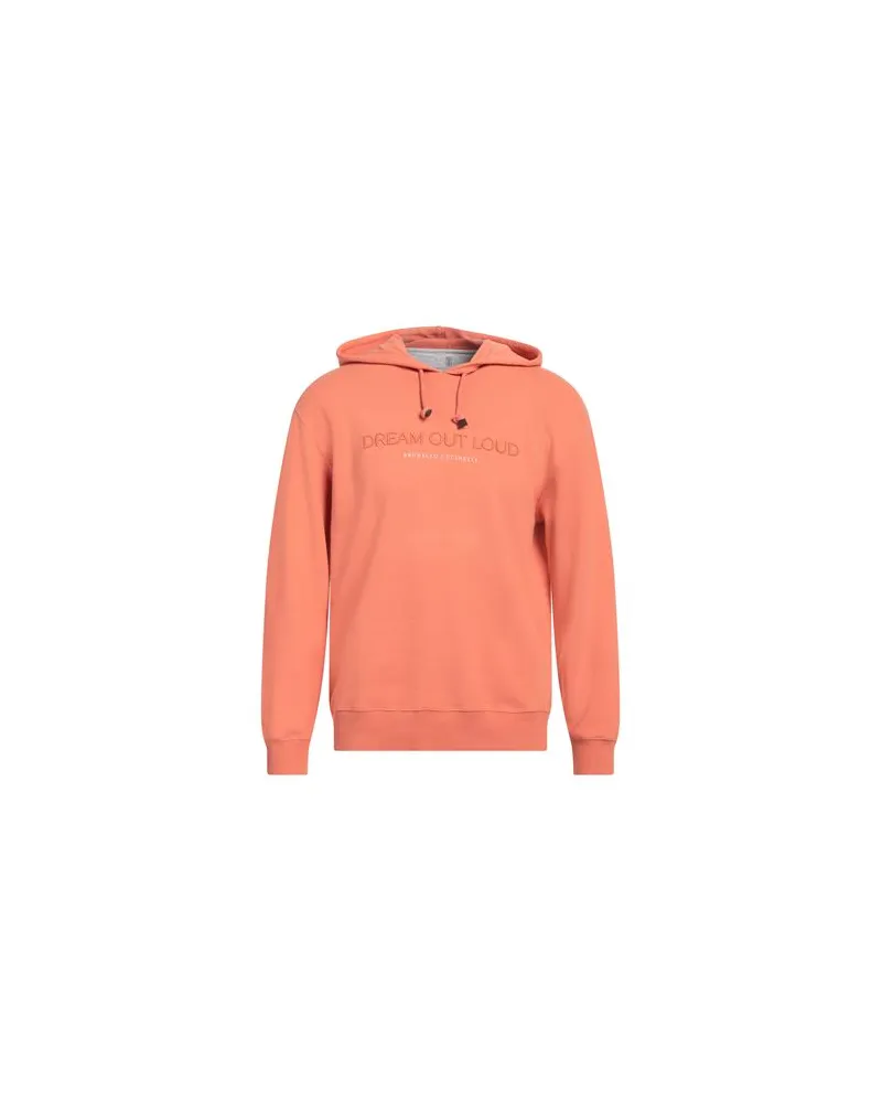 Brunello Cucinelli TOPS - Sweatshirtsauf YOOX.COM Mandarine