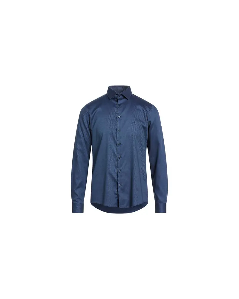 Calvin Klein TOPS - Hemdenauf YOOX.COM Blau